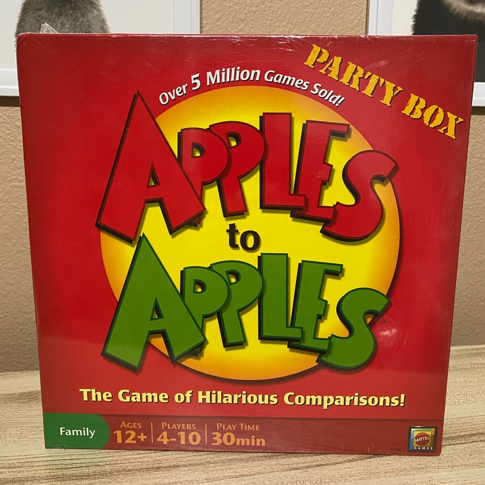 Apples to apples brand new board game